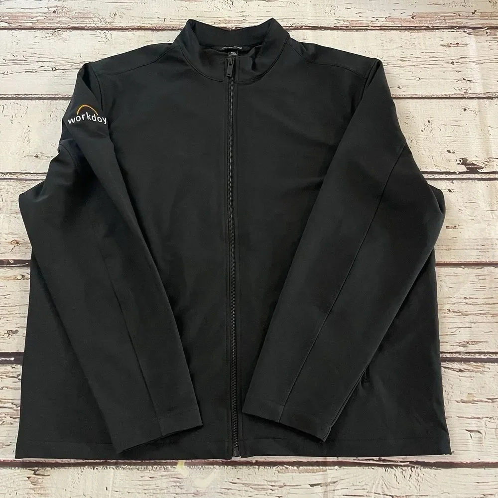 Mercer Mettle Workday Men's Size 2XL‎ Jacket Zippered Black